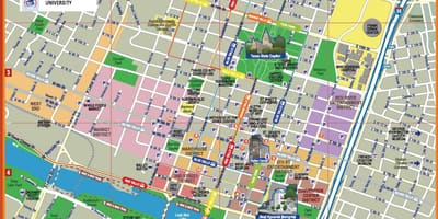 Carrer mapa Austin Tx